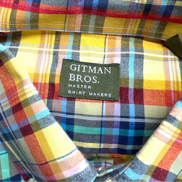 SzXL Gorman Bros. Long Sleeve Check Button Down Shirt - Picture 5 of 5